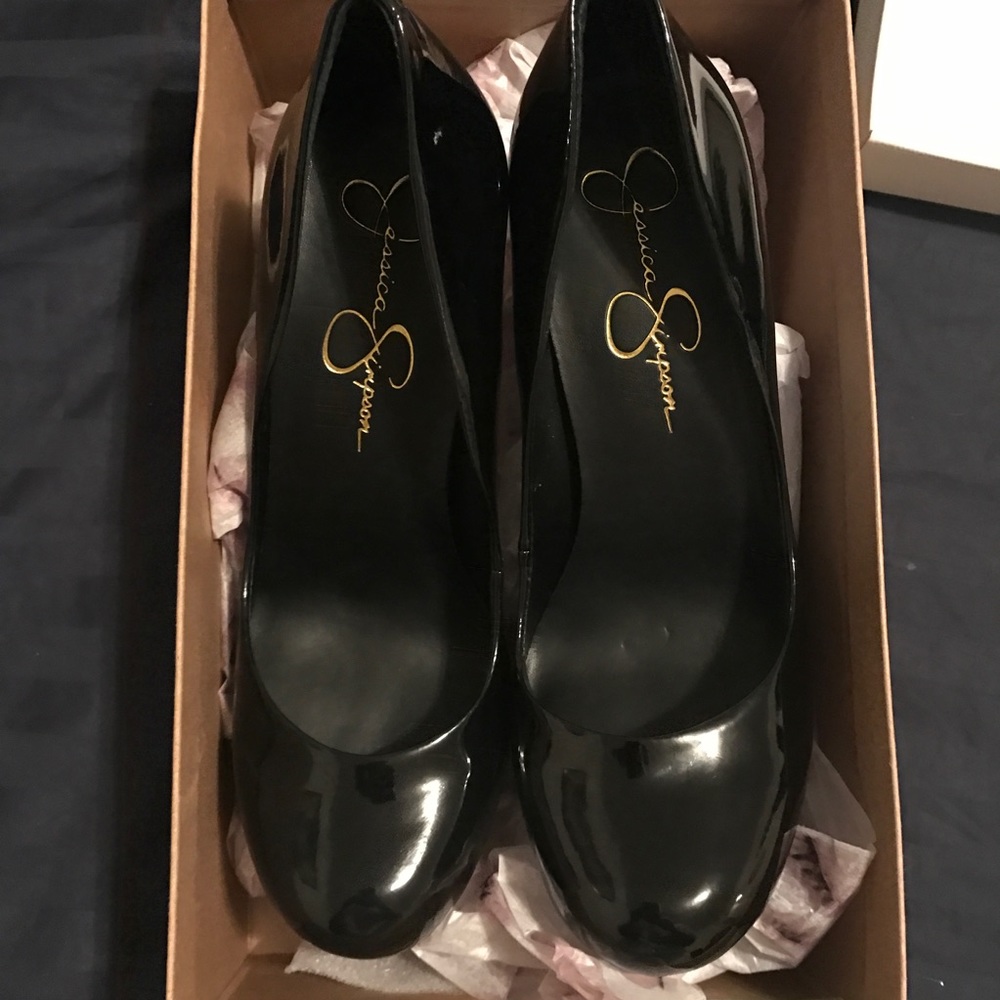 Jessica Simpson Black Heels - worn once